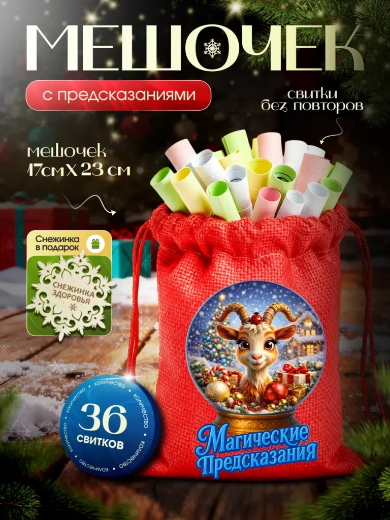 Предсказания Фанты и задания на Новый Год 2027 новогодние