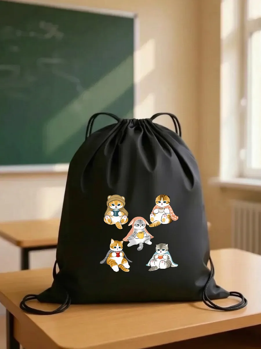Мешок для обуви коты мемы — изображение 2